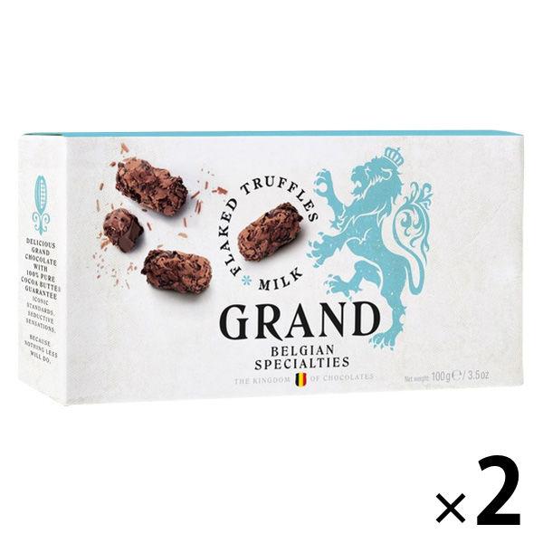 ワゴンセール Grand グランド フレークトリュフミルク 80g 2個 カルディコーヒーファーム 輸入チョコレート Lohaco Paypayモール店 通販 Paypayモール
