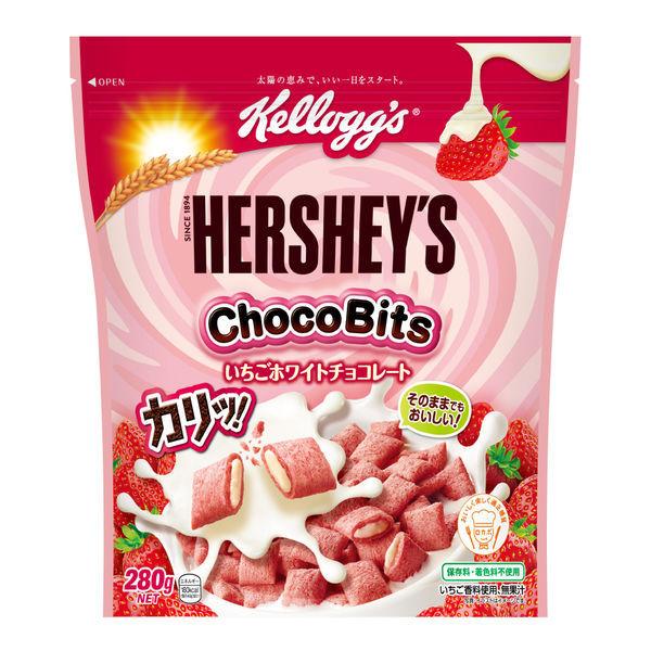 日本ケロッグ ケロッグ ハーシー チョコビッツ いちごホワイトチョコレート 280g 1袋 シリアル Lohaco Paypayモール店 通販 Paypayモール