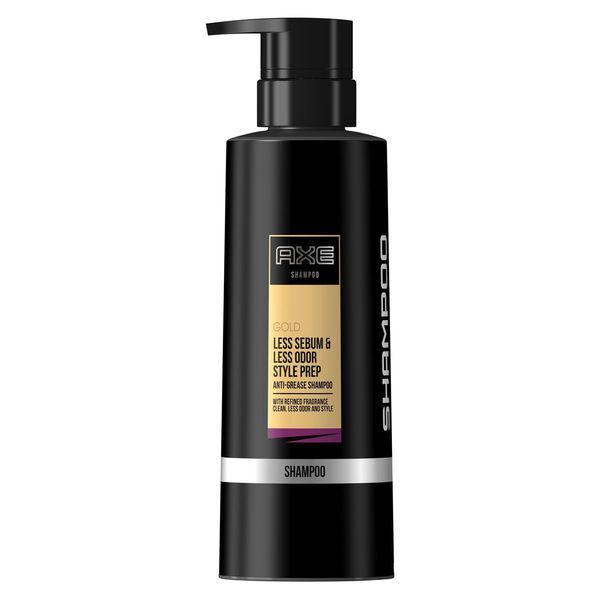Axe アックス シャンプー ゴールド アンチグリース ポンプ 本体 350g セクシーなウッドバニラの香り ユニリーバ W Lohaco Yahoo 店 通販 Yahoo ショッピング