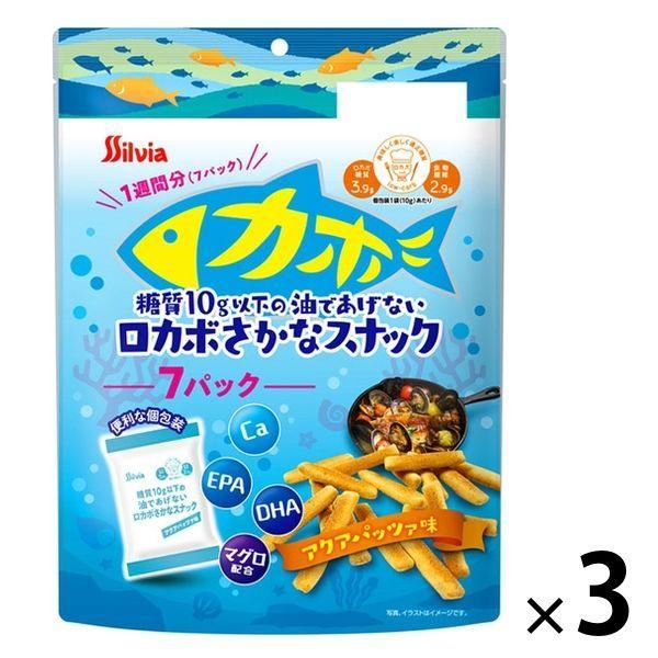シルビア 糖質10g以下のロカボさかなスナック アクアパッツァ味 3個 洋菓子 Lohaco Paypayモール店 通販 Paypayモール