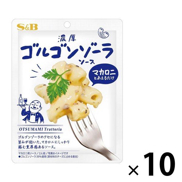 エスビー食品 おつまみトラットリア 濃厚ゴルゴンゾーラソース＜マカロニとあえるだけ＞ 70g・2人前 1セット（2袋）