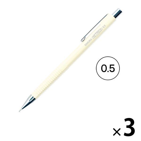 今年の新作から定番まで シャープペンシル 0 5 レトリコ ホワイト Ns5r 50 サクラクレパス 3
