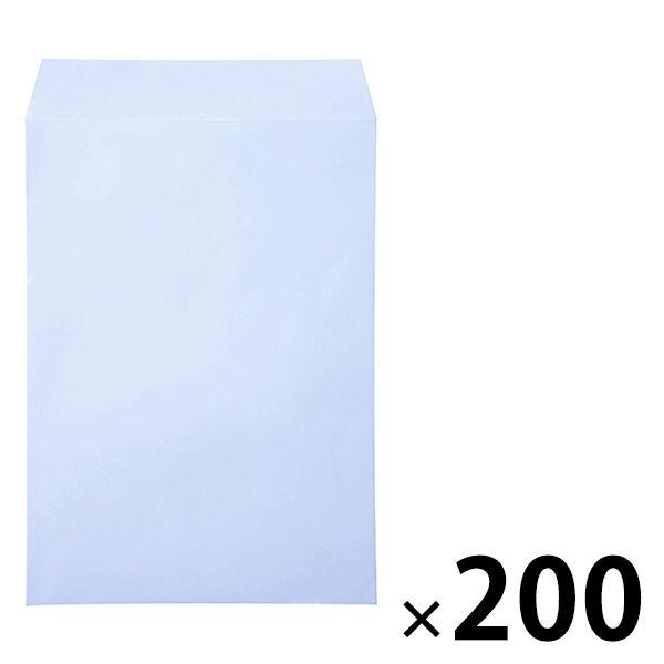 ムトウユニパック ナチュラルカラー封筒 角2（A4） アクア 2袋（100枚