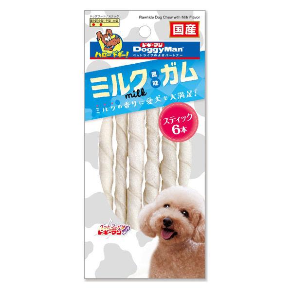 ドギーマン ミルク風味ガム スティック 国産 6本 1ドッグフード 犬 おやつ 歯磨き Lohaco Paypayモール店 通販 Paypayモール