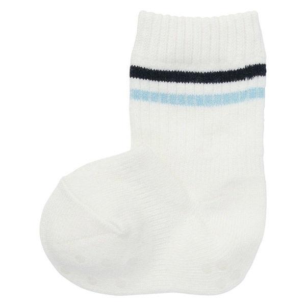 無印良品 足なり直角 かかとに合う 靴下 ライン入り ベビー 11 15cm サックスブルー 柄 良品計画 Lohaco Paypayモール店 通販 Paypayモール