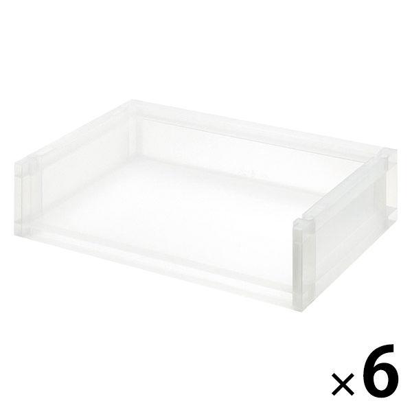 無印良品 ポリプロピレン収納ラック 薄型 幅37 奥行26 高さ9cm 1セット 6個 良品計画 Lohaco Paypayモール店 通販 Paypayモール