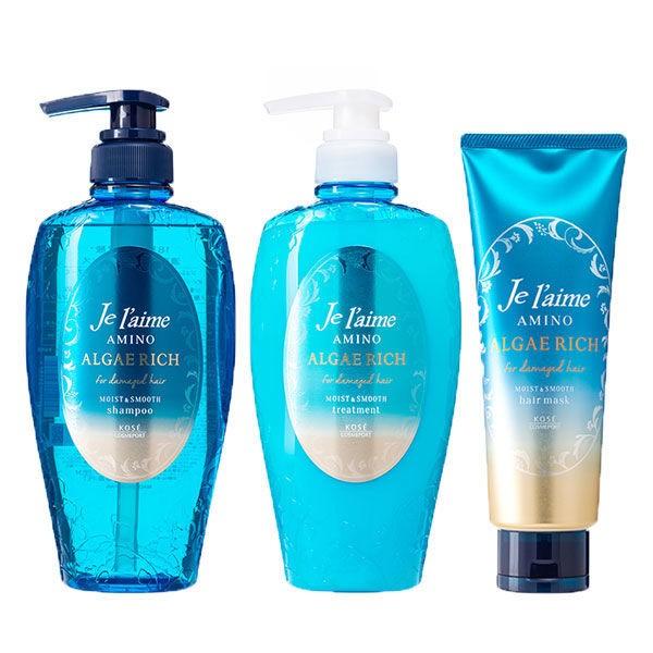 ジュレーム アミノ アルゲリッチ お試し3点セット シャンプー トリートメント マスク モイスト スムース Lohaco Paypayモール店 通販 Paypayモール