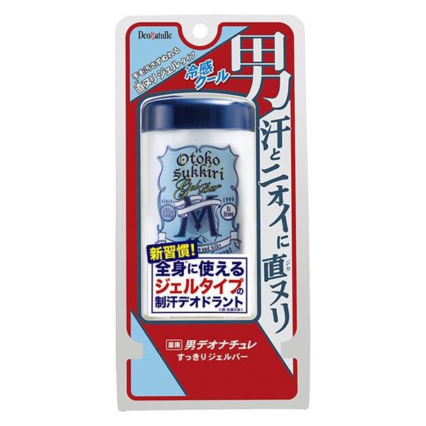 デオナチュレ 制汗剤 男性用 全身用 ジェルタイプ 冷感クール 直ヌリ メンズ 防臭 40g シービック Lohaco Paypayモール店 通販 Paypayモール