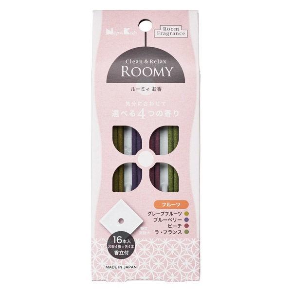 ROOMY(ルーミィ) CleanRelax フルーツアソート 16本入 日本香堂 :X352923:LOHACO Yahoo!店 - 通販 - Yahoo!ショッピング ROOMY(ルーミィ) CleanRelax フルーツアソート 16本入 日本香堂 :X352923:LOHACO Yahoo!店 - 通販 - Yahoo!ショッピング