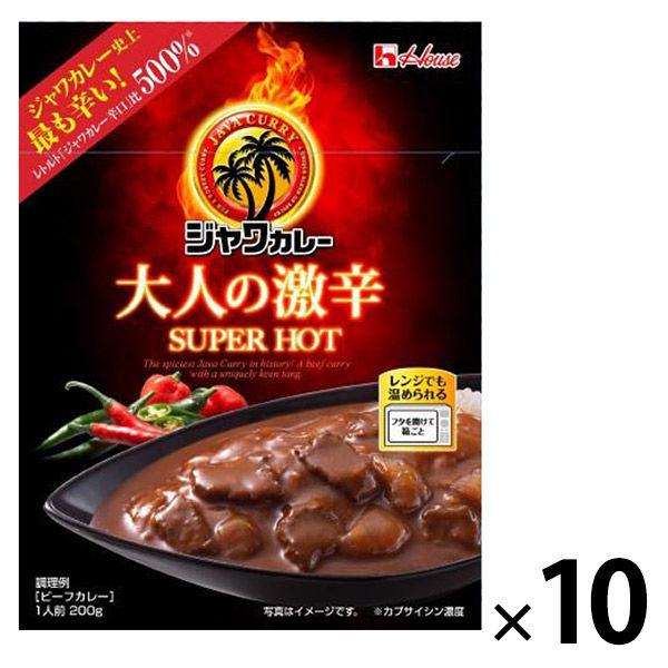 ハウス食品 レトルトジャワカレー 大人の激辛