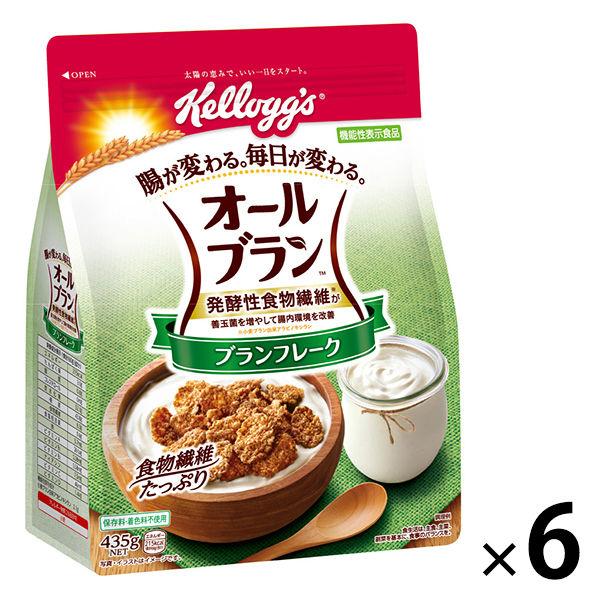 日本ケロッグ オールブラン ブランフレーク 徳用 435g 6袋 機能性表示食品 シリアル Lohaco Paypayモール店 通販 Paypayモール