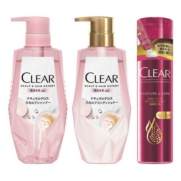 クリア Clear ナチュラルグロス スカルプヘアケアセット スカルプシャンプー コンディショナー スパークリングエステ ヘアトニック Lohaco Paypayモール店 通販 Paypayモール