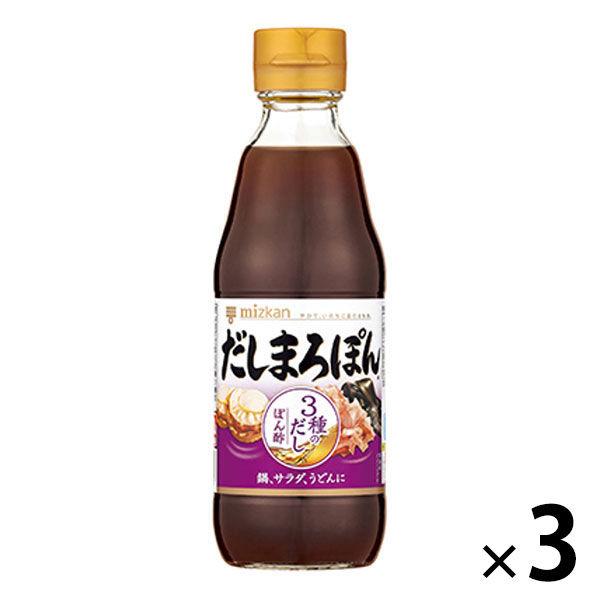 ミツカン だしまろぽん 360ml 1本