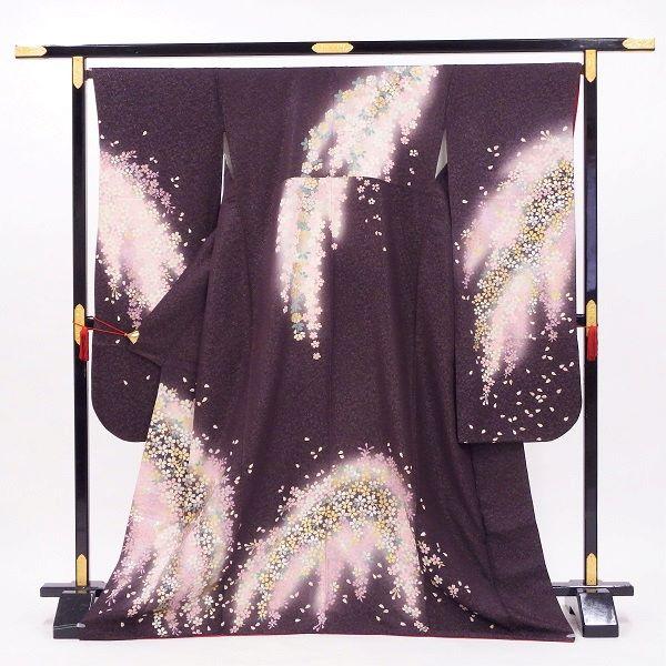 正絹振袖 中古販売 花明かり浮かぶ春月夜