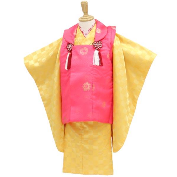 楽天市場】【七五三3歳女の子特集○ 選べる4柄】七五三 着物 3歳 被布