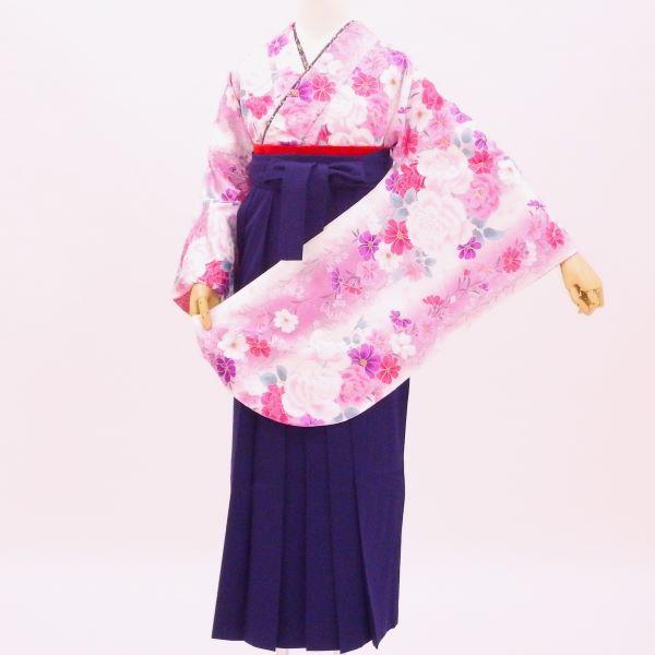 卒業式 着物と袴 6点セット販売 身長約155から160cm対応