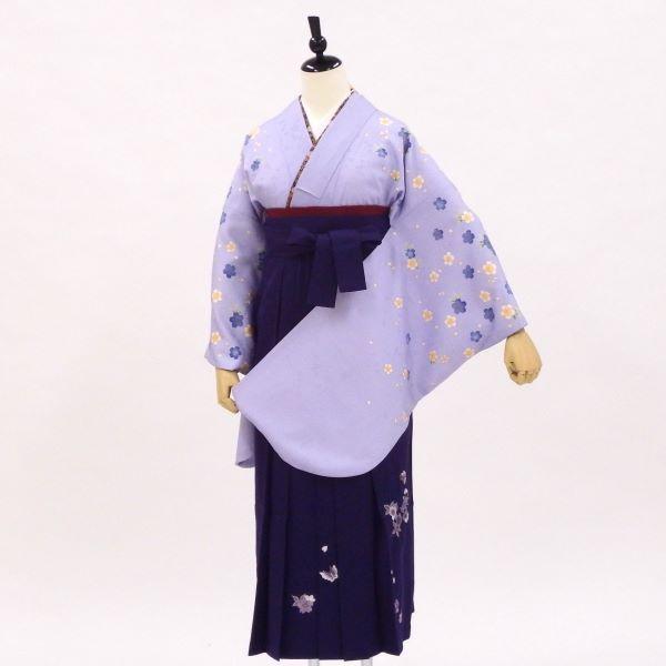 卒業式 着物と袴 6点セット販売 身長約153から157ｃｍ対応 藤色 小春桜