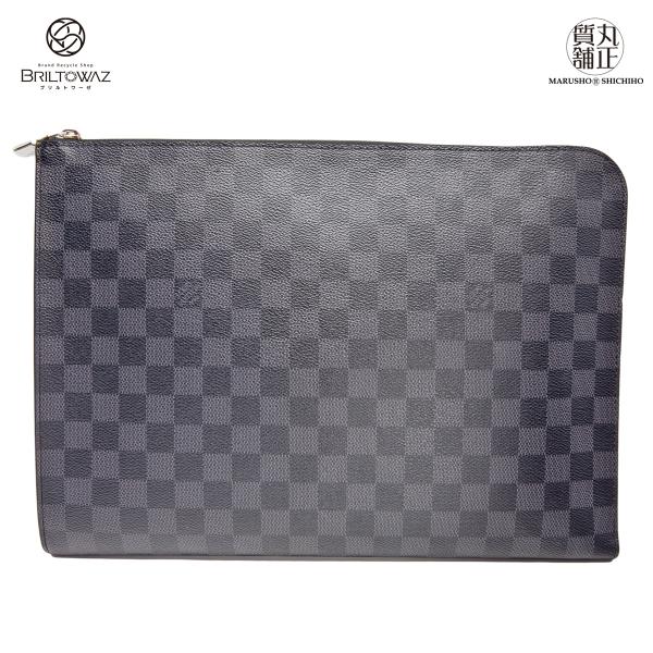 ルイ・ヴィトン ポシェット ジュール GM NM ダミエグラフィット LOUIS VUITTON（ルイ・ヴィトン） ダミエグラフィット ポシェット