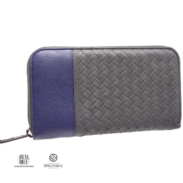 BOTTEGA VENETA（ボッテガ・ヴェネタ） 長財布 バイカラー イントレ