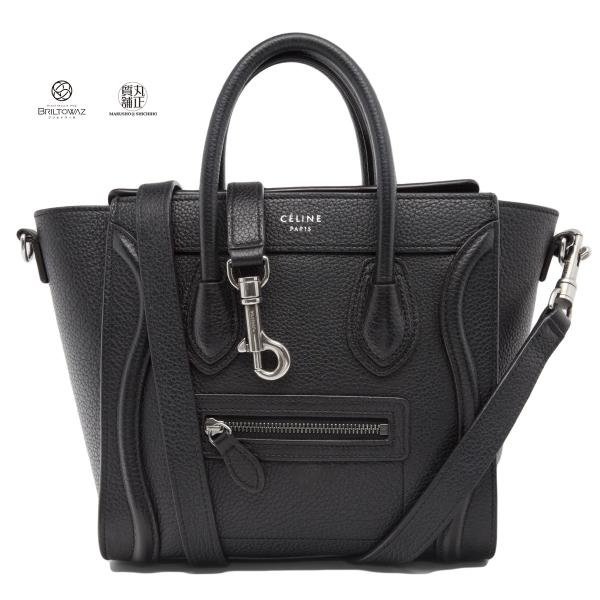 CELINE セリーヌ ハンドバッグ ラゲージ ナノショッパー CELINE セリーヌ ハンドバッグ ラゲージ ナノショッパー