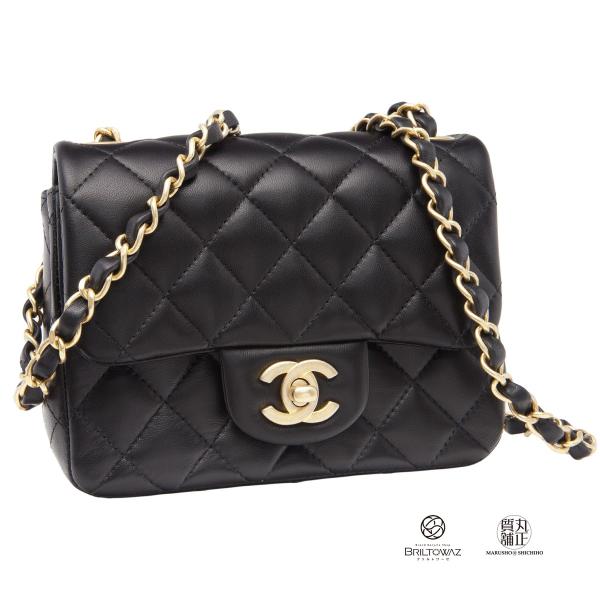 マトラッセ 【直営買付】シャネル ミニフラップバッグ チェーン