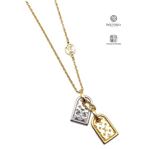 LOUIS VUITTON ルイヴィトン ネックレス ナノグラム M63141 LOUIS VUITTON ルイヴィトン ネックレス ナノグラム M63141