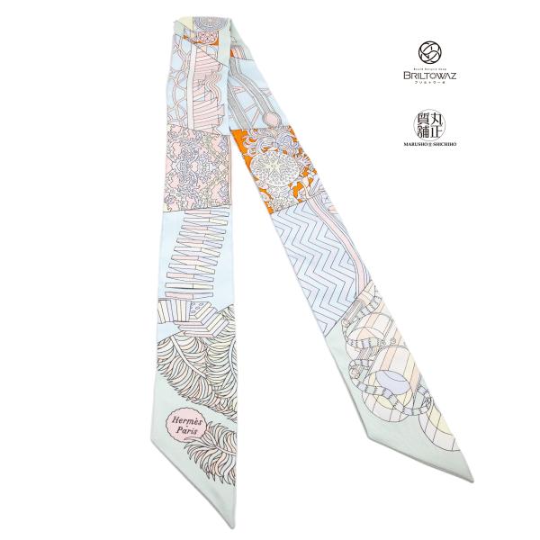 HERMES エルメス ツイリー 2021秋冬 De l'Ombrelle aux Duel 杖 HERMES エルメス ツイリー 2021秋冬 De l'Ombrelle aux Duel 杖