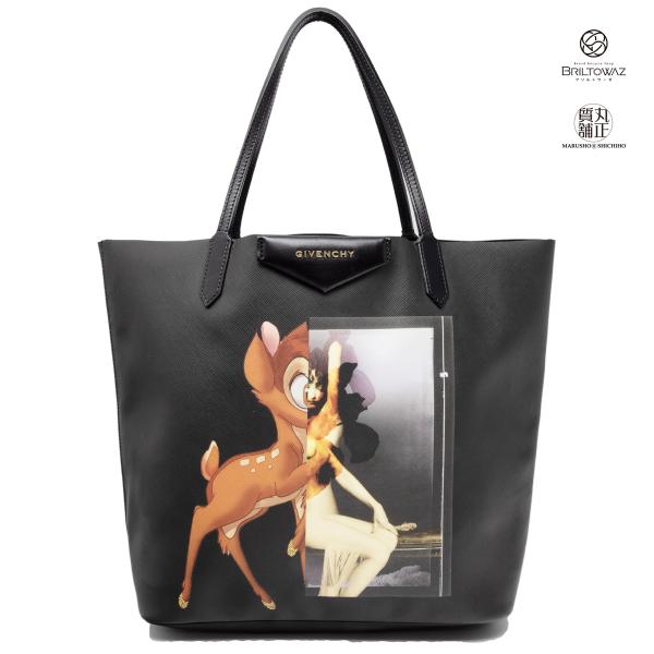 人気商品 ジバンシィ バンビ アンティゴナ トートバッグ ラージ 黒
