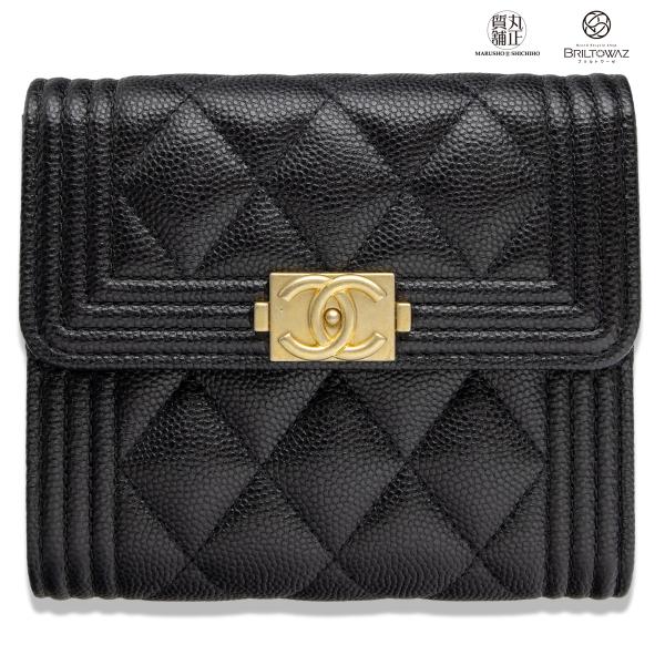 CHANEL シャネル BOY スモールフラップウォレット A80734 CHANEL シャネル BOY スモールフラップウォレット A80734