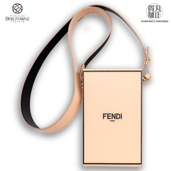 FENDI 【Sale】フェンディ バーティカルボックス 斜め掛け ショルダー  