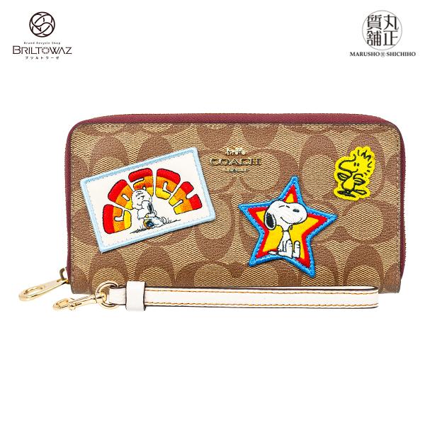 新品☆COACH☆コーチ☆スヌーピー 長財布 COACH コーチ COACH×SNOOPY スヌーピーコラボ 2021年モデル