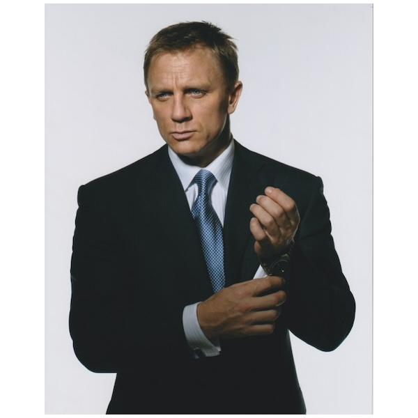 ダニエル・クレイグ直筆サイン入り2Lサイズ写真…Daniel Craig カジノロワイヤル CASINO ROYALE (2006) ダニエル クレイグ Daniel