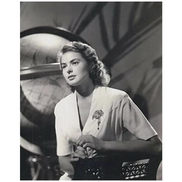 イングリッドバーグマン Ingrid Bergman 輸入 写真 約20.3x25.4cm