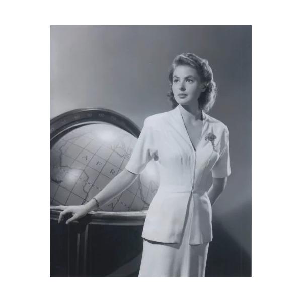 イングリッドバーグマン Ingrid Bergman 輸入 写真 約20.3x25.4cm