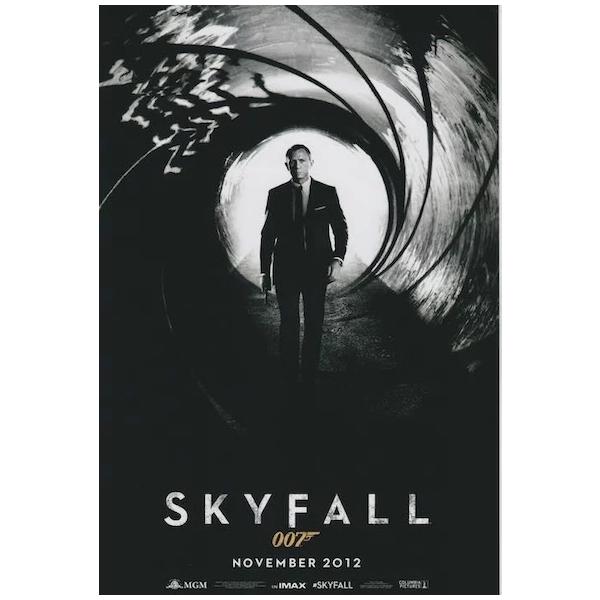 輸入 小型ポスター写真 米国版 007 スカイフォール Skyfall