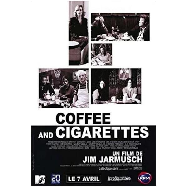 小型ポスター写真 フランス版 コーヒー&シガレッツ Coffee and