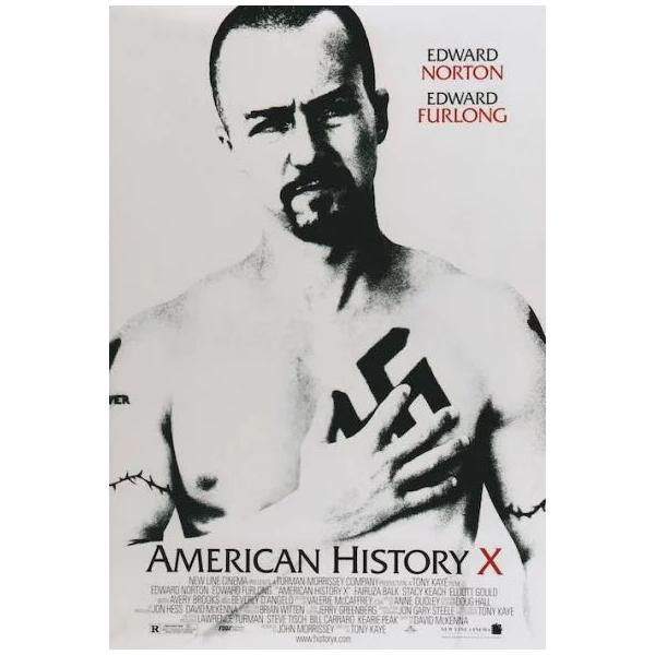 アメリカン・ヒストリーX 映画フライヤー エドワード・ノートン 希少品 レア エドワード・ノートン主演】アメリカン・ヒストリーX | 宅配DVD