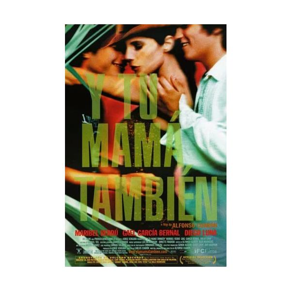 輸入 小型ポスター写真 天国の口、終りの楽園。Y tu mam〓 tambi〓n アルフォンソキュアロン監督 43.5x28cm j0351r