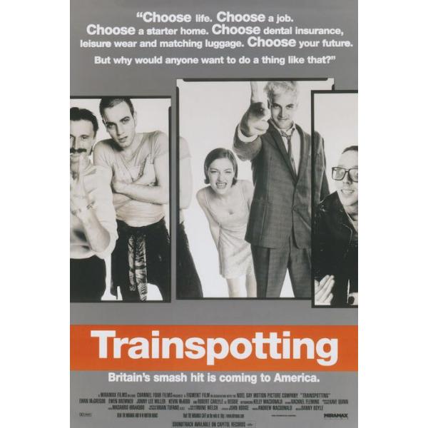 ほぼA4サイズ ミニポスター写真 米国版 トレインスポッティング