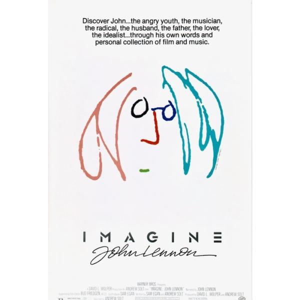 ほぼA4サイズ ミニポスター写真 イマジン ジョンレノン IMAGINE k0070r