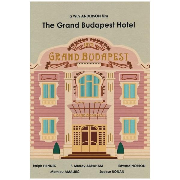 (ほぼA4サイズ) グランドブダペストホテル The Grand Budapest Hotel ミニポスター写真 輸入 約20.3x30.5cm k0472
