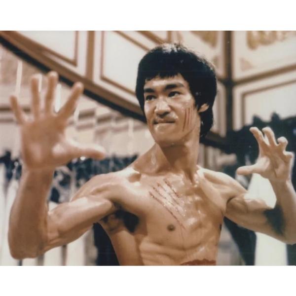 大型写真(約35.5x28cm) 燃えよドラゴン ブルースリー Bruce Lee mb364