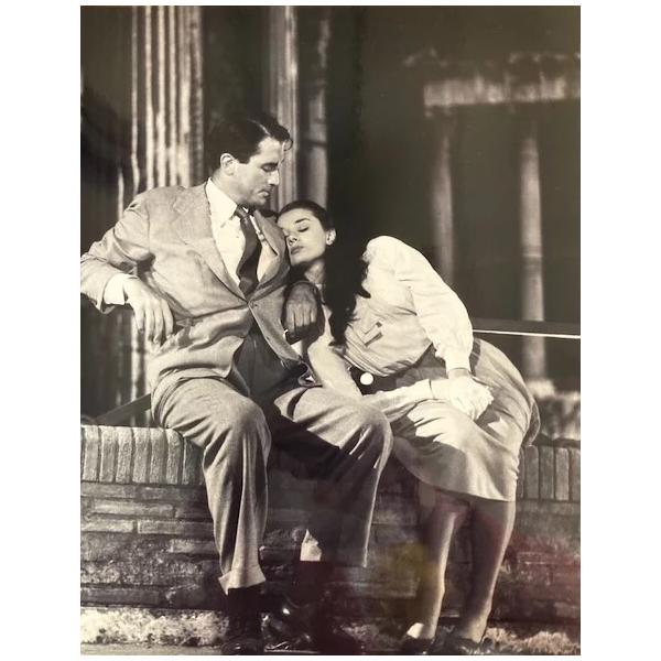 オードリー・ヘプバーンとグレゴリーペック直筆サイン入り超大型写真… オードリー・ヘプバーンとグレゴリーペック直筆サイン入り超大型写真