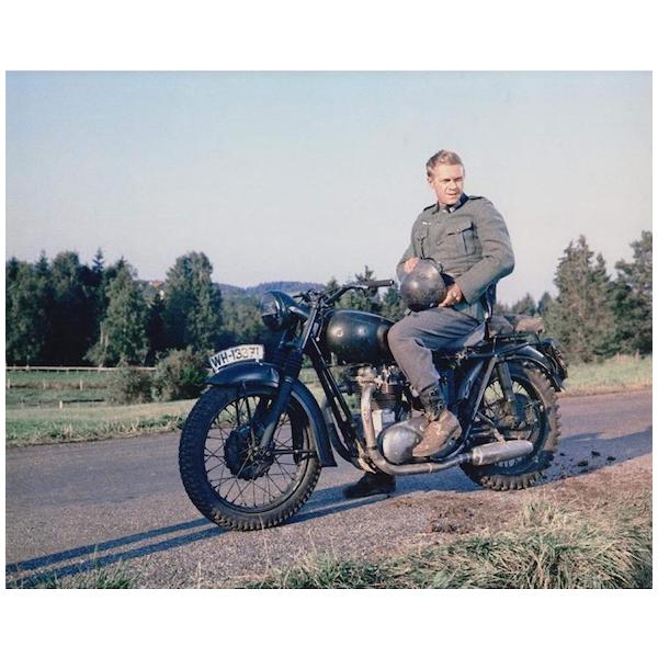 大脱走　The Great Escape　スティーブマックイーン　Steve McQueen、輸入　写真　yd-10498