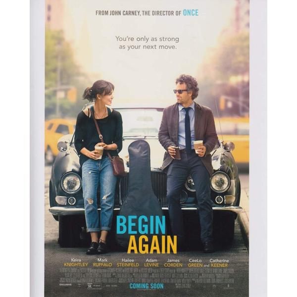 はじまりのうた　左右1.5cmが白地です。キーラナイトレイ　Begin Again, Keira Knightley　輸入　写真　yd-10628