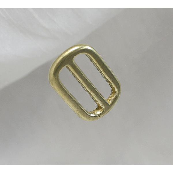 【日本製】真鍮製 移動カン 21mm 金具 内径 真鍮生地 ブラス コキ バッグ リュックカン ベルト レザー ハンドメイド 丈夫 にのきんショップ