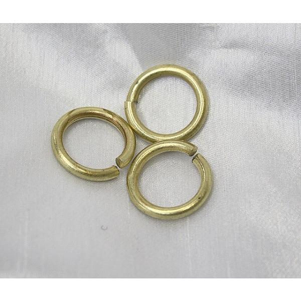 【珍品】活字 活版 リング 真鍮 日本製】真鍮シングルリング19mmx2．5mm生地 真鍮リング