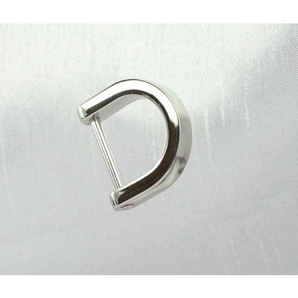 あすつく】ネジ式Dカン K129ー30mm シルバー 上品 高級 開閉 開く d