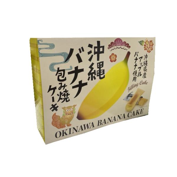 太陽の恵みをたっぷり浴びた沖縄県産バナナを、とろけるようなペーストにして生地に練り込み、しっとり焼き上げました。名称：菓子原材料名：画像参照内容量：6個入賞味期限：保存方法：直射日光、高温多湿をお避け下さい販売者：株式会社南西産業沖縄土産 ...