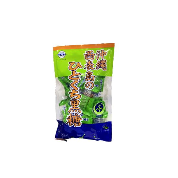 西表島産の黒糖。食べやすいように単品個包装しました。携帯やお茶請けなどにも便利です。名称：黒糖原材料名：さとうきび（沖縄県西表島産）内容量：80g賞味期限：240日保存方法：高温多湿、直射日光を避け常温にて保存製造者：株式会社黒糖本舗垣乃花...